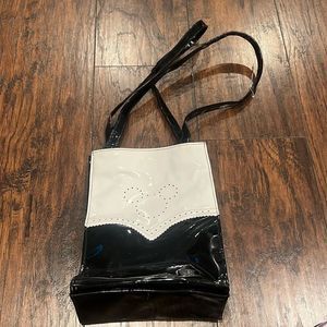 VTG Mickey & CO Walt Disney black and white purse shoulder bag in GUC